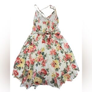 Abercrombie & Fitch Tie Waist Floral Dress NWT Size Small T